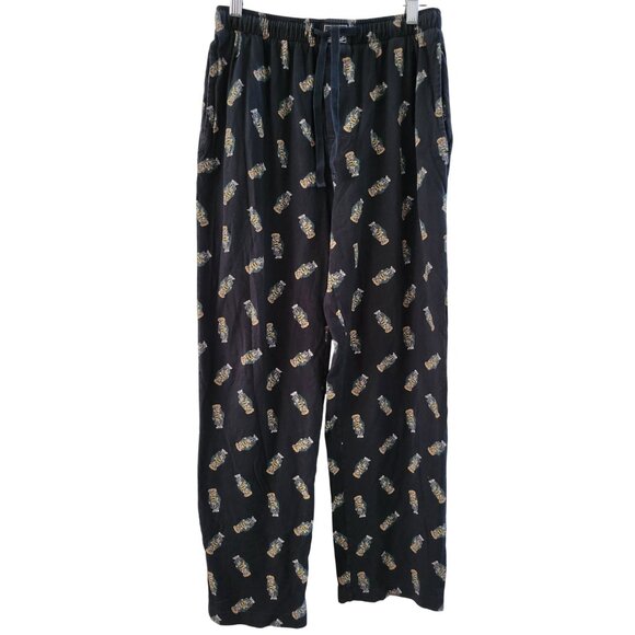 Polo Ralph Lauren Mens Allover teddy Bear Black pj pajamas size Small Preppy - Picture 1 of 6
